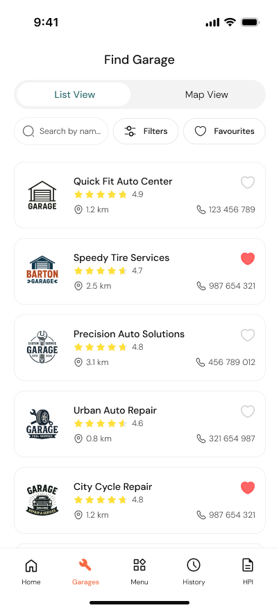 Find MOT Stations